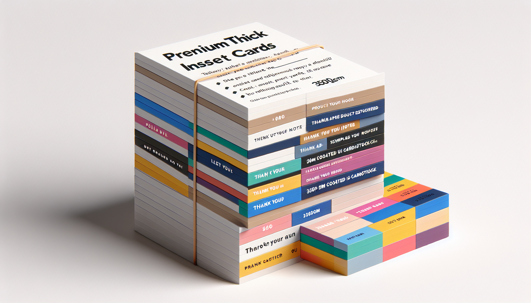 Product Insert Cards, Full-Color