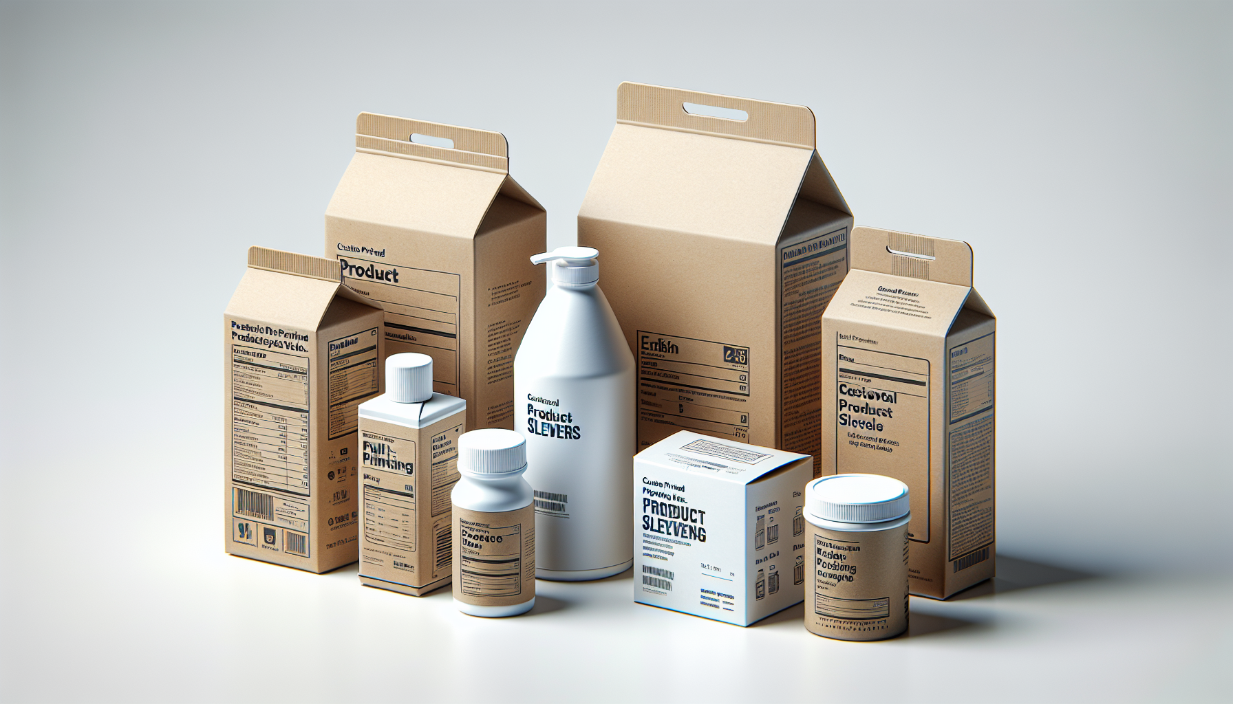 Retail Packaging Sleeves, Branded